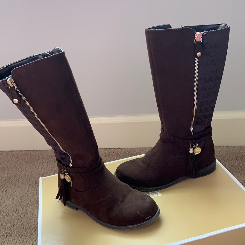 Girls Brown Riding Boots